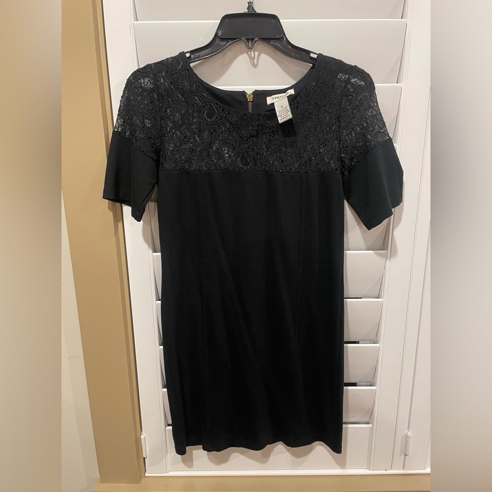 Vertigo Paris Black Lace Mini Dress (X5)